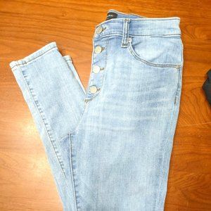 FINAL PRICE!  Lightweight Button Fly High Rise Jeans